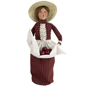 Byers' Choice Woman With Apples - The Shops at Mount Vernon