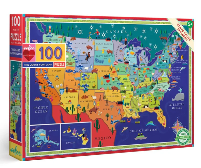 PUZZLE THIS LAND IS YOUR LAND-100 PIECE
