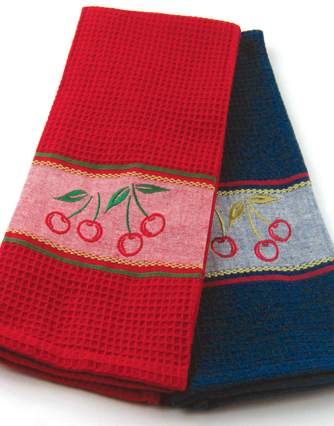 TWL NAVY CHERRY EMBROIDERY