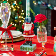 Candle Holder Santa - The Shops at Mount Vernon