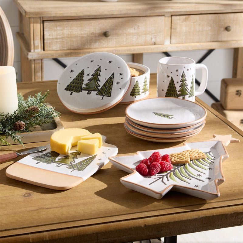 Ceramic Christmas Tree Tray - The Shops at Mount Vernon
