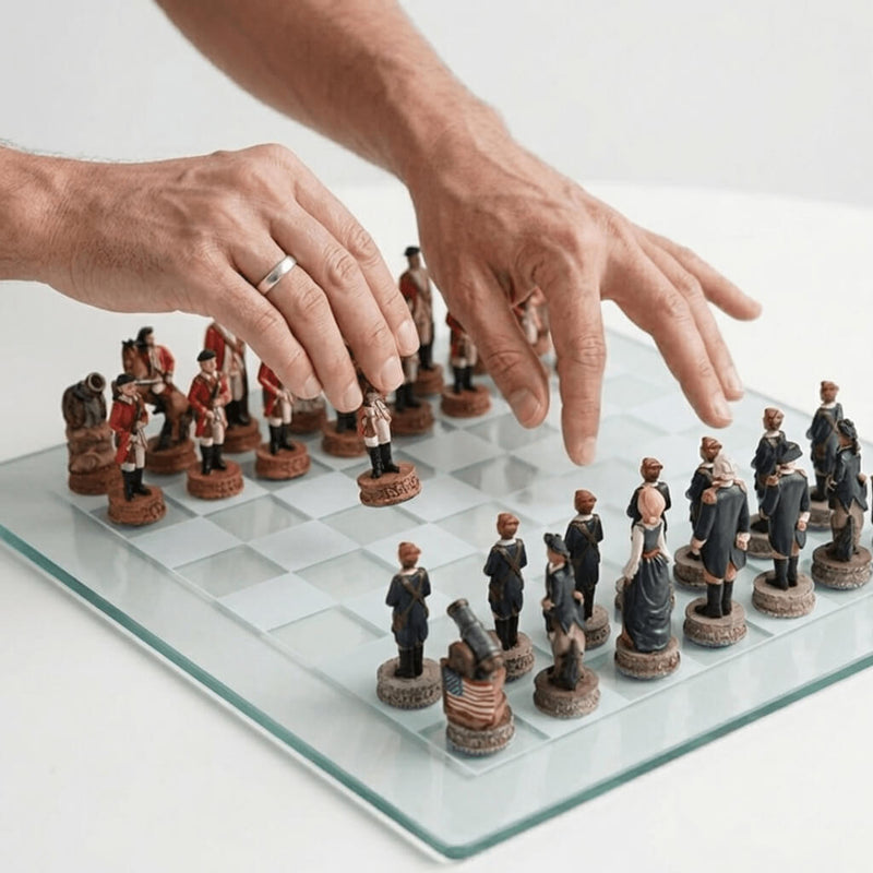 Chess Set American Independence - The Shops at Mount Vernon