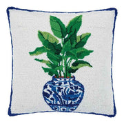 Chinoiserie Botanical Hook Pillow - The Shops at Mount Vernon
