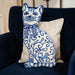 Chinoiserie Cat Hook Pillow - The Shops at Mount Vernon