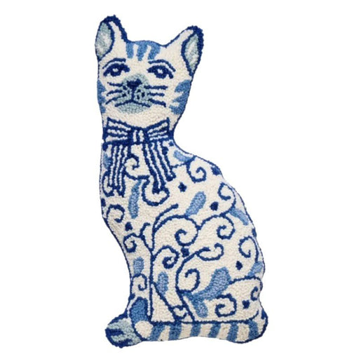 Chinoiserie Cat Hook Pillow - The Shops at Mount Vernon