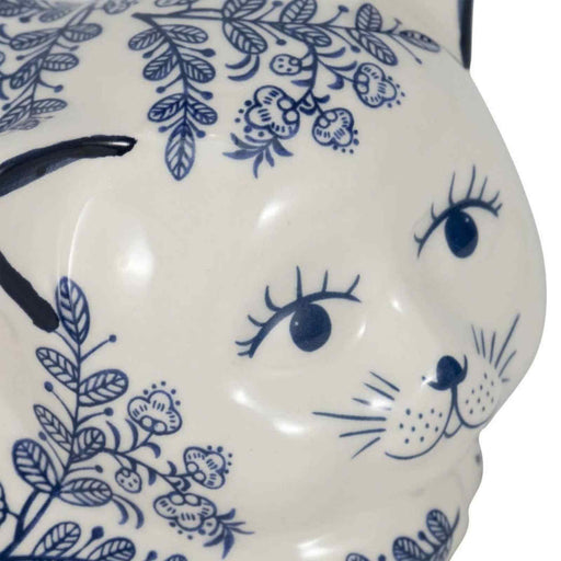 Chinoiserie Sleeping Cat Ceramic - The Shops at Mount Vernon
