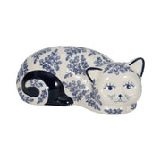 Chinoiserie Sleeping Cat Ceramic - The Shops at Mount Vernon