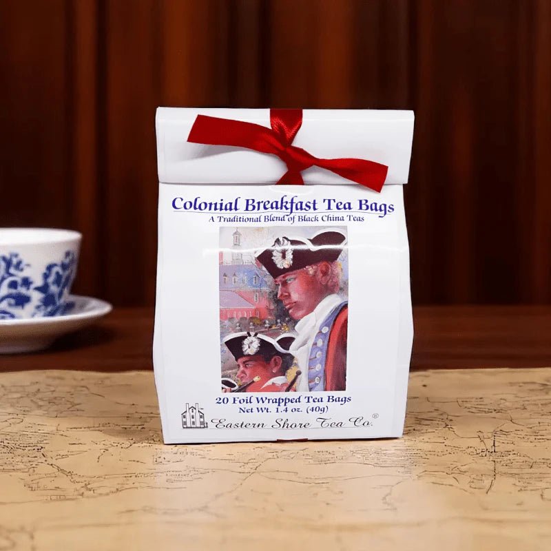 Colonial Breakfast Tea Bags - The Shops at Mount Vernon