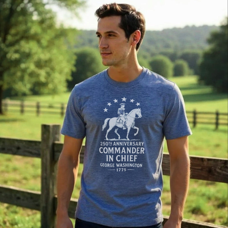 Commander in Chief 250th T-Shirt - The Shops at Mount Vernon