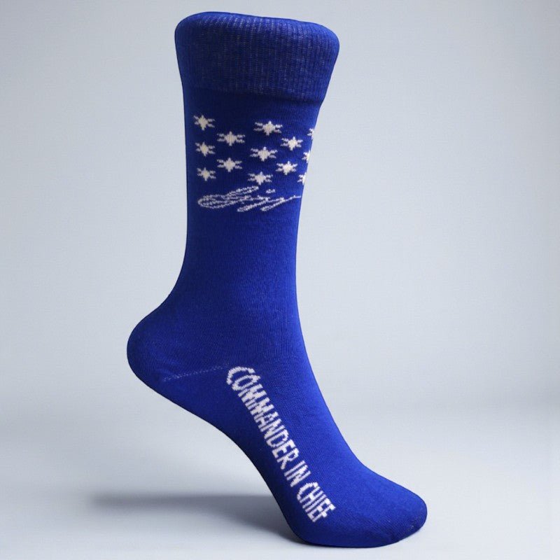 Commander In Chief Socks - The Shops at Mount Vernon