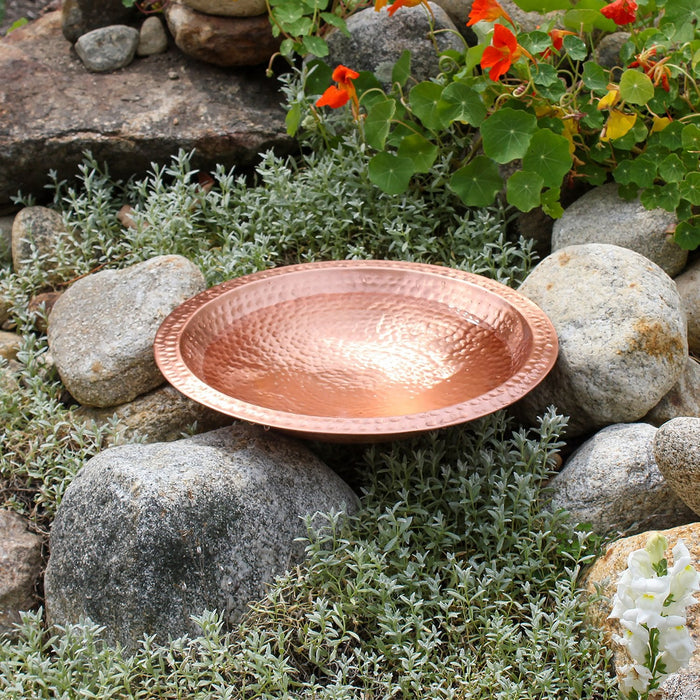 Copper Birdbath - Achla Designs - The Shops at Mount Vernon