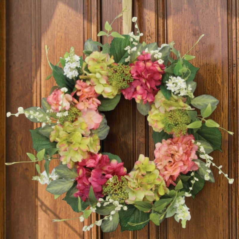 Wreath Hydrangea 22in