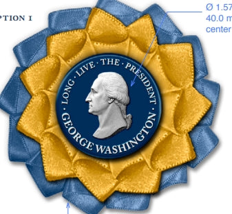 PIN COCKADE PATRIOTIC