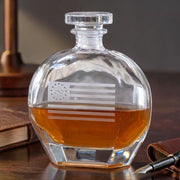 Decanter Whiskey Betsy Ross Flag 23oz - The Shops at Mount Vernon