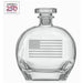Decanter Whiskey Betsy Ross Flag 23oz - The Shops at Mount Vernon