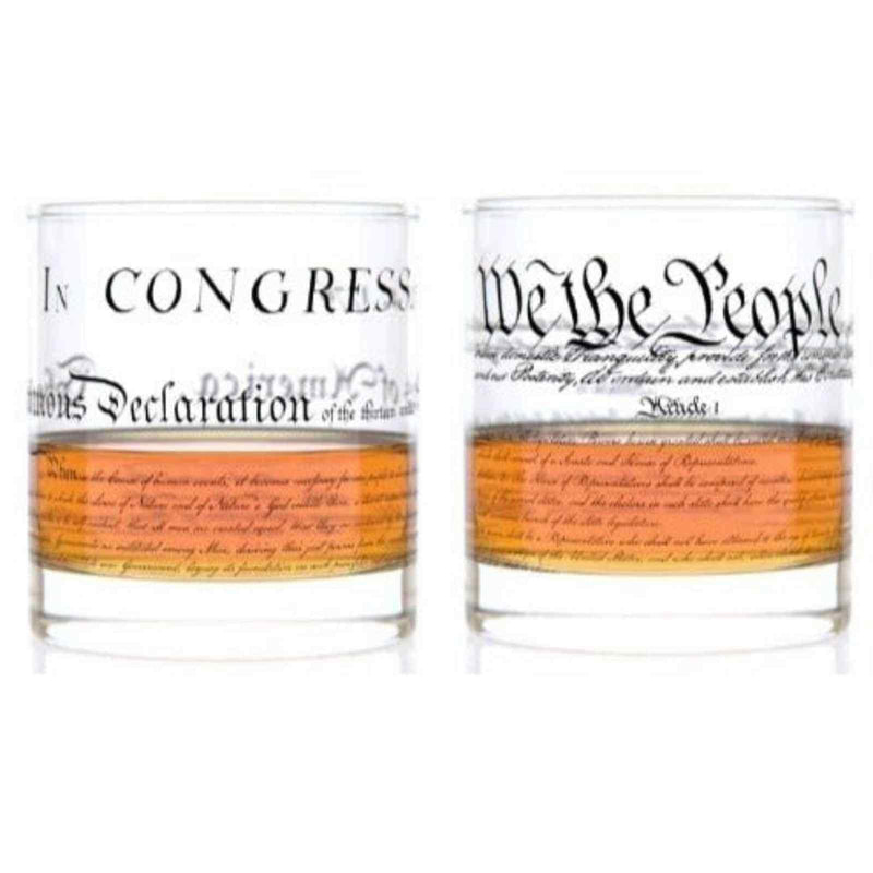 Declaration of Independence Glassware - The Shops at Mount Vernon