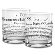 Declaration of Independence Glassware - The Shops at Mount Vernon