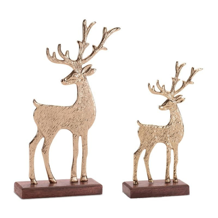 Deer Figurines – Set of 2 - The Shops at Mount Vernon
