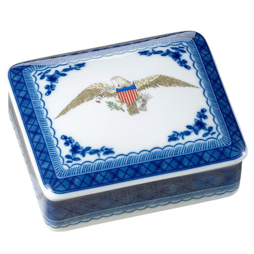 Diplomatic Eagle Covered Box by Mottahedeh - The Shops at Mount Vernon