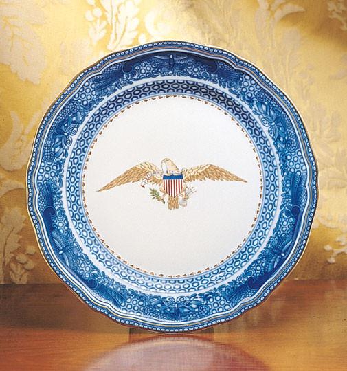 Diplomatic Eagle Plate - The Shops at Mount Vernon