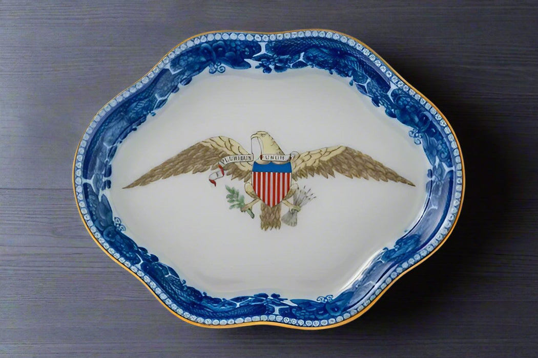 Diplomatic Eagle Small Tray - The Shops at Mount Vernon