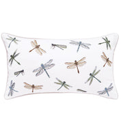 Dragonfly Indoor Outdoor Lumbar Pillow - The Shops at Mount Vernon