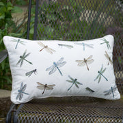 Dragonfly Indoor Outdoor Lumbar Pillow - The Shops at Mount Vernon