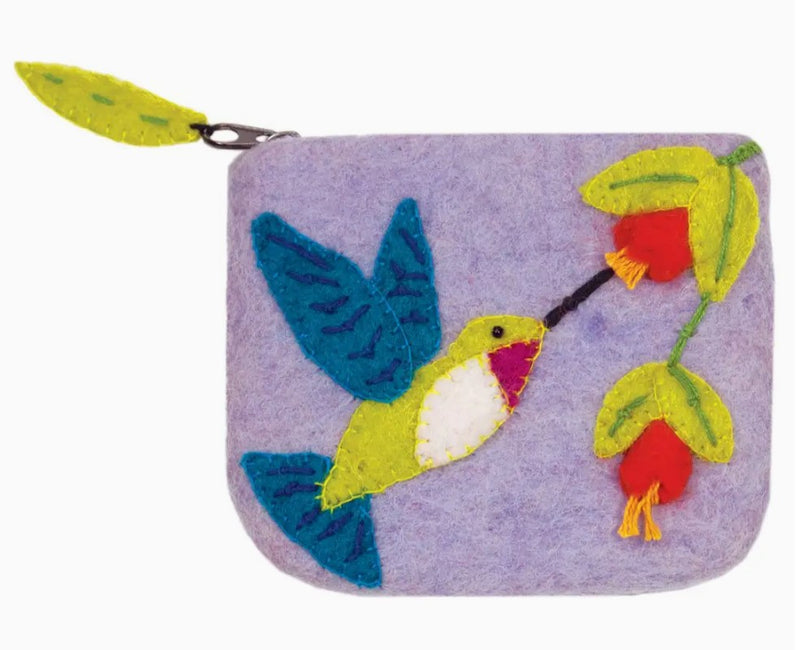 Coin Purse Hummingbird