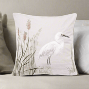 Egret Right Indoor - Outdoor Pillow - The Shops at Mount Vernon