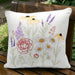 Embroidered Botanical Pillow - Mount Vernon Exclusive - The Shops at Mount Vernon