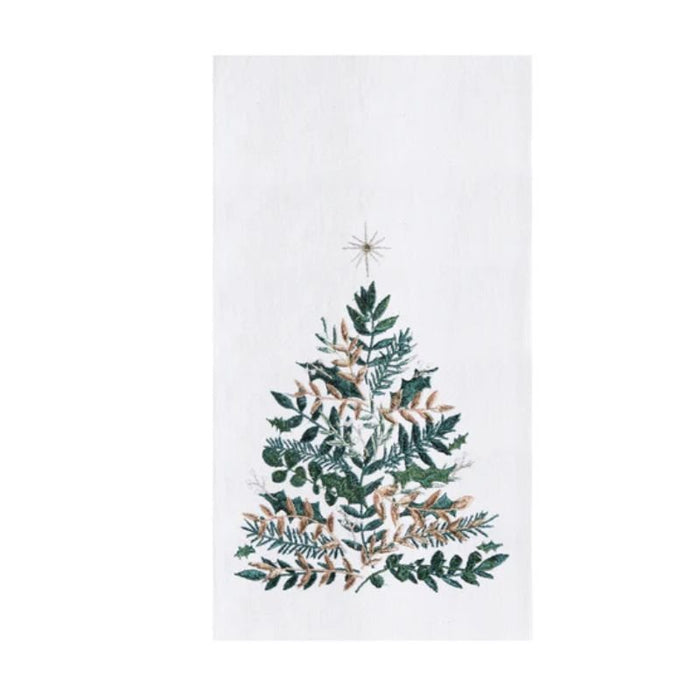 Emerald Christmas Tree Flour Sack Towel - The Shops at Mount Vernon