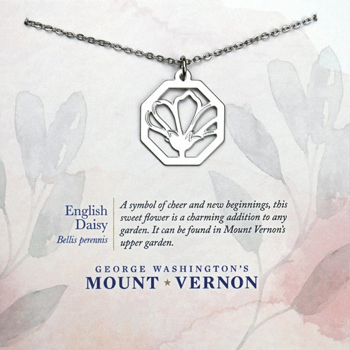 English Daisy Pendant Necklace - The Shops at Mount Vernon