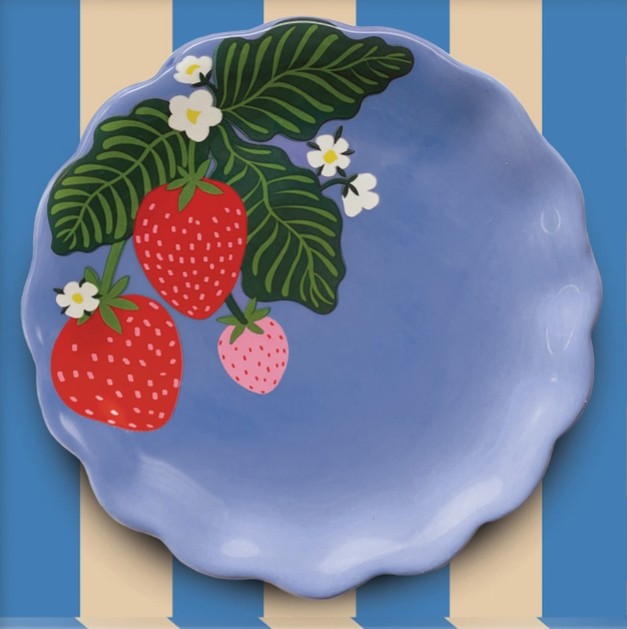 Tray Fleur Strawberries