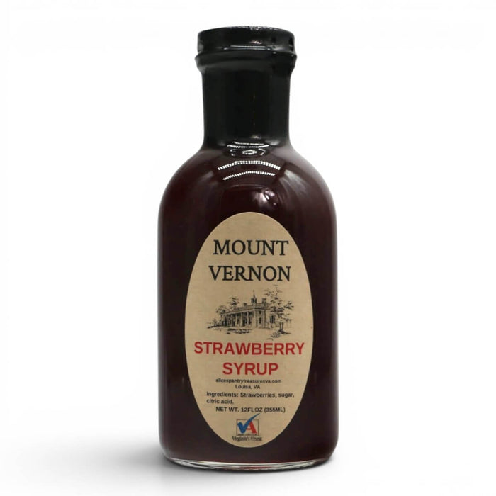Mount Vernon Strawberry Syrup