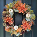 Fall Dahlia Wreath - The Shops at Mount Vernon