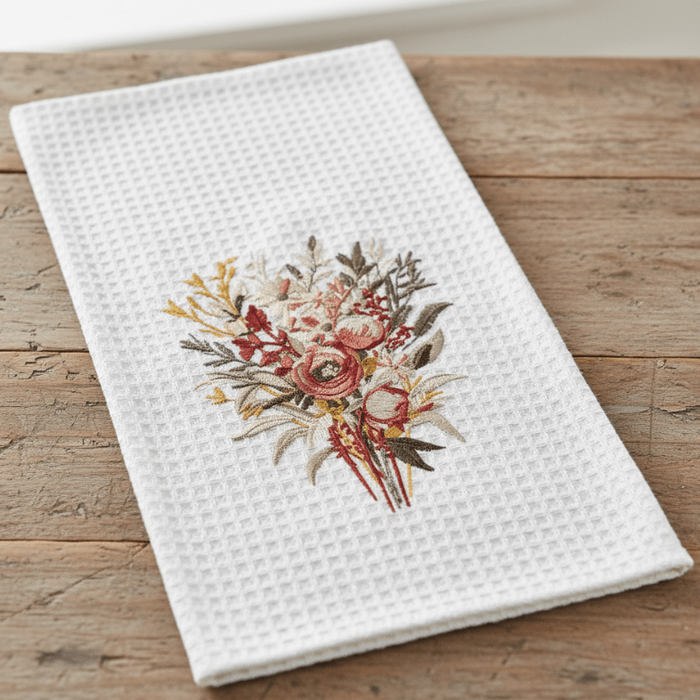 Fall Floral Daisy Flour Sack Towel - The Shops at Mount Vernon