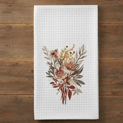 Fall Floral Ranunculus Flour Sack Towel - The Shops at Mount Vernon