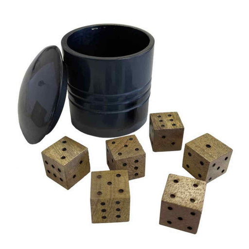 Farkle Game with Horn Resin Cup - The Shops at Mount Vernon