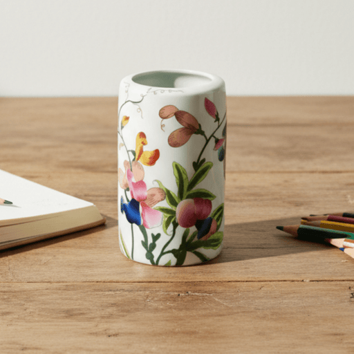 Floral Pencil Holder Stand - The Shops at Mount Vernon