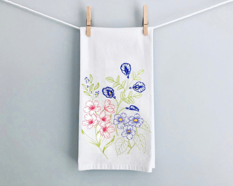 Flour Sack Towel - Tropical - The Shops at Mount Vernon