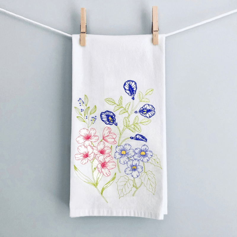 Flour Sack Towel - Tropical - The Shops at Mount Vernon