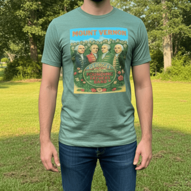Founders Band T-Shirt - The Shops at Mount Vernon