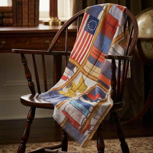 Founding Fathers Library Scarf - The Shops at Mount Vernon