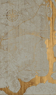FP2075 - Mount Vernon, VA Engraved Map (Collective) - The Shops at Mount Vernon