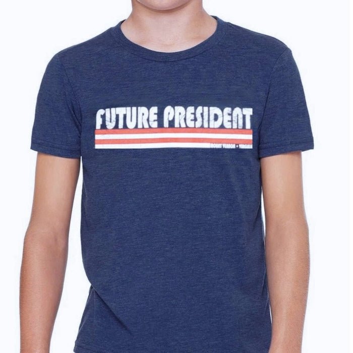 Future President Youth T-Shirt - Navy - The Shops at Mount Vernon