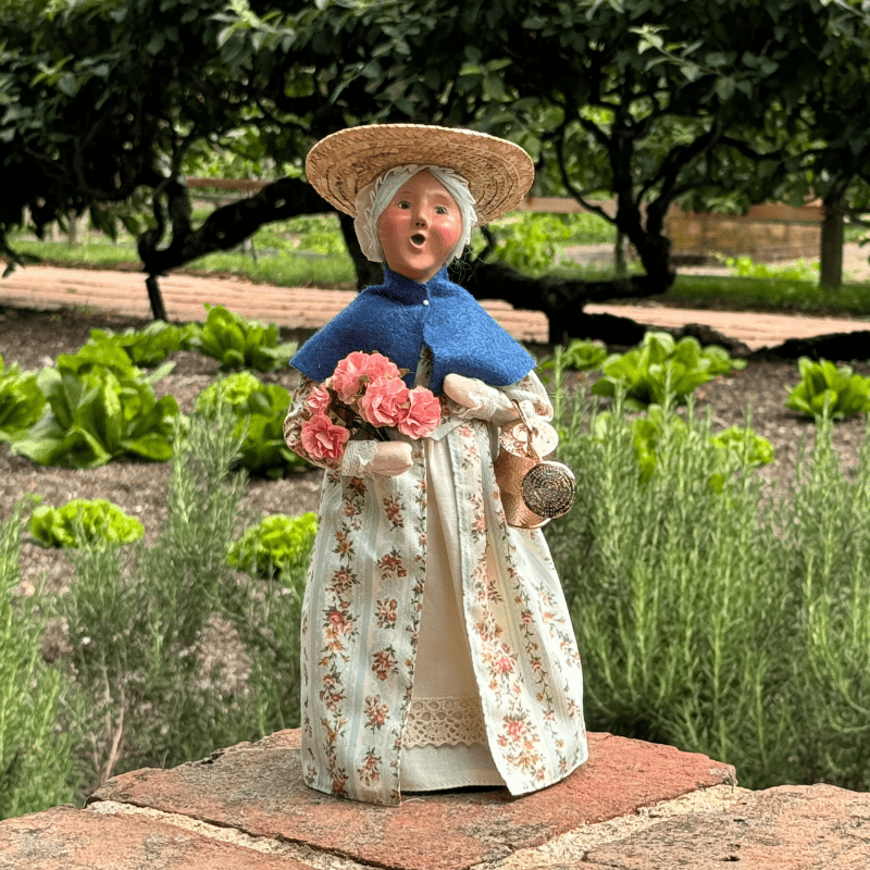 Gardening Martha Caroler by Byers' Choice - The Shops at Mount Vernon