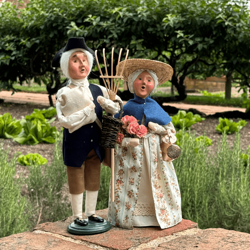 Gardening Martha Caroler by Byers' Choice - The Shops at Mount Vernon