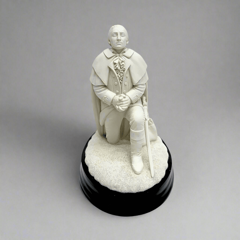 General George Washington Prayer Sculpture - The Shops at Mount Vernon