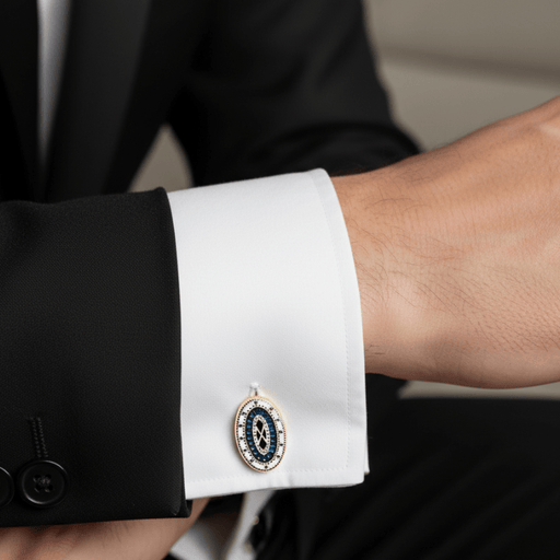 George Washington Enamel Cufflinks - The Shops at Mount Vernon