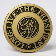 George Washington Inaugural Button - Long Live - The Shops at Mount Vernon